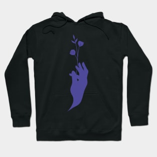 Hand and flowers Hoodie